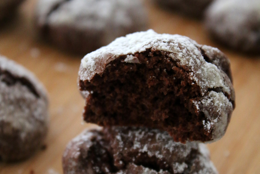 recette des crinkles au chocolat