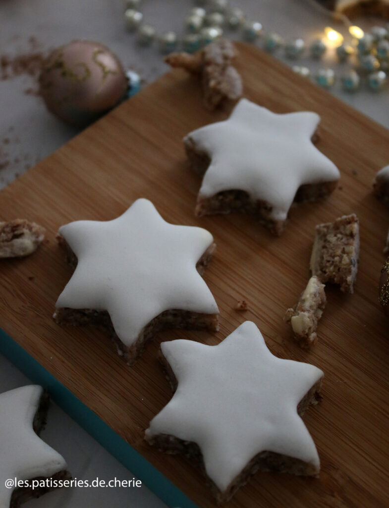 étoiles à la cannelle recette