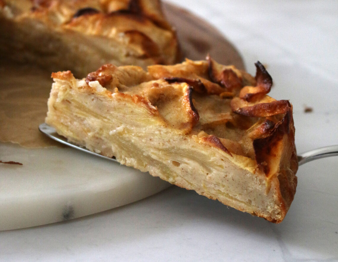 gateau invisble pommes