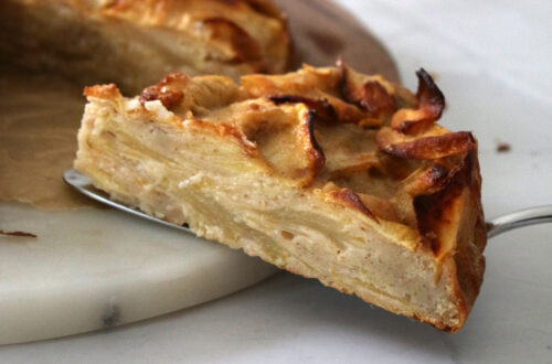 gateau invisble pommes