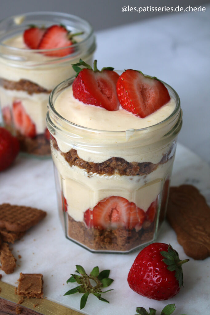 tiramisu fraises spéculoos