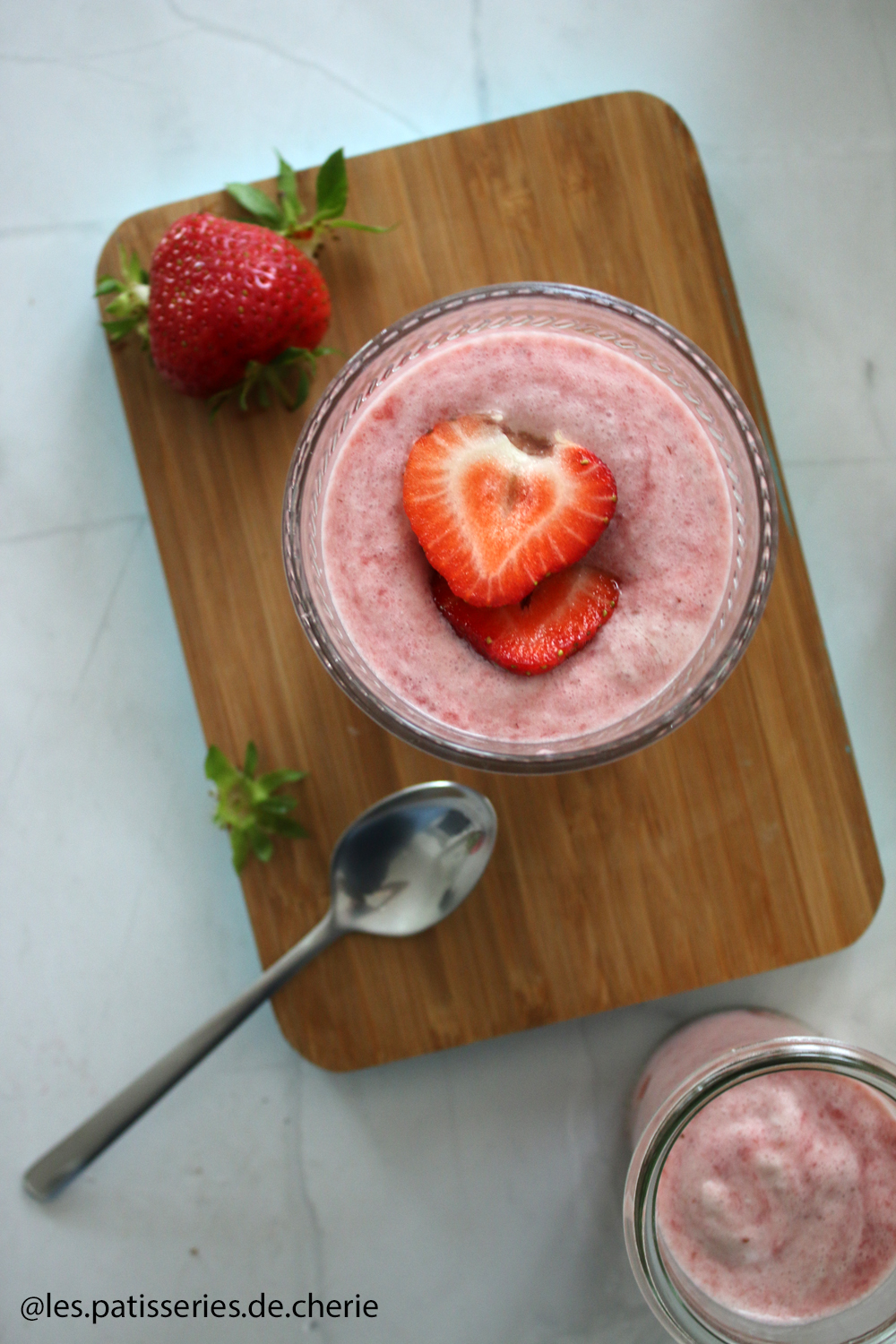 mousse fraise