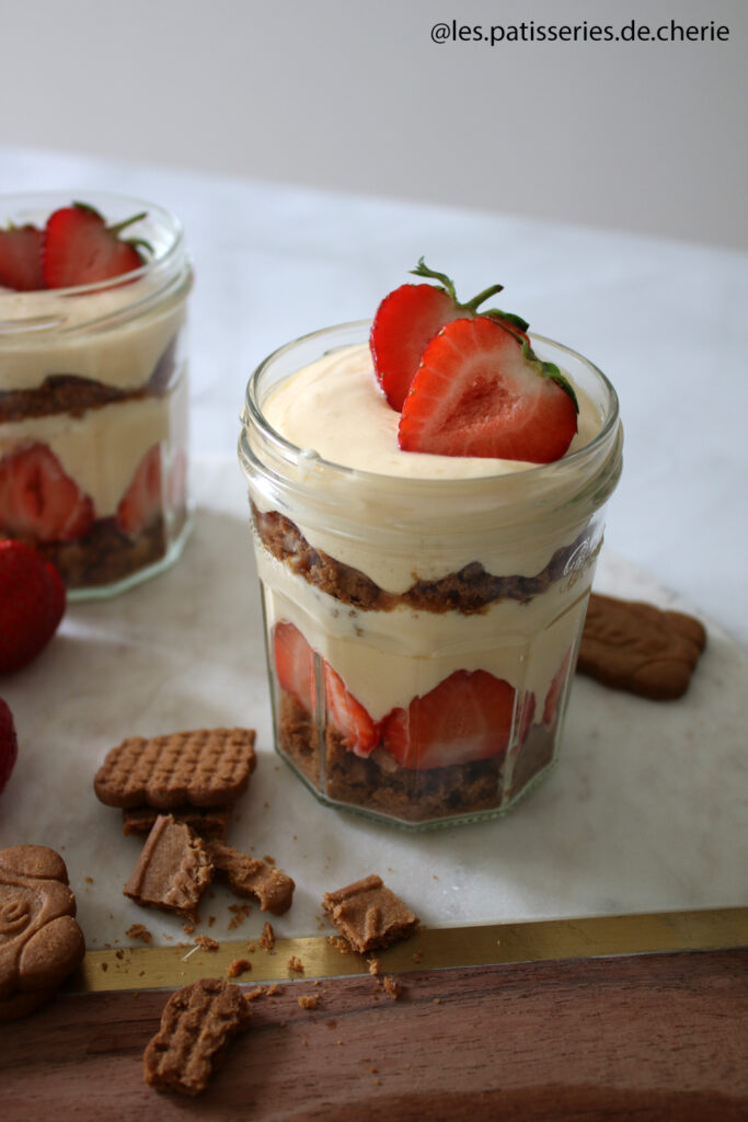tiramisu fraise spéculoos