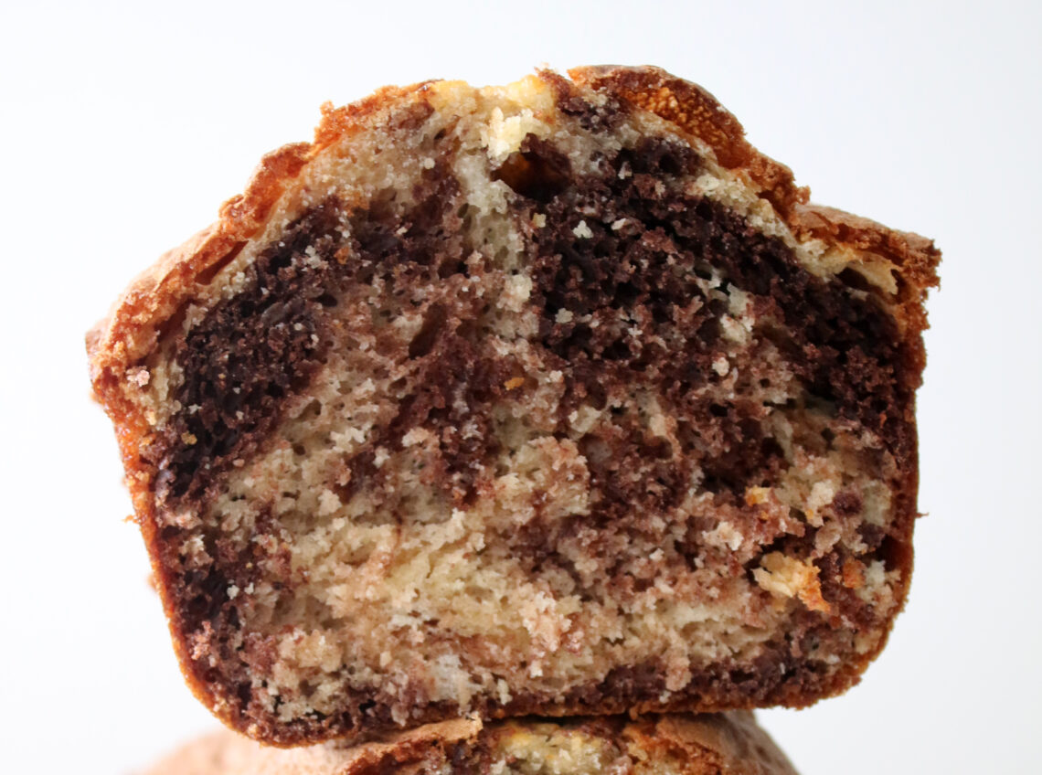 cake marbré chocolat lignac recette