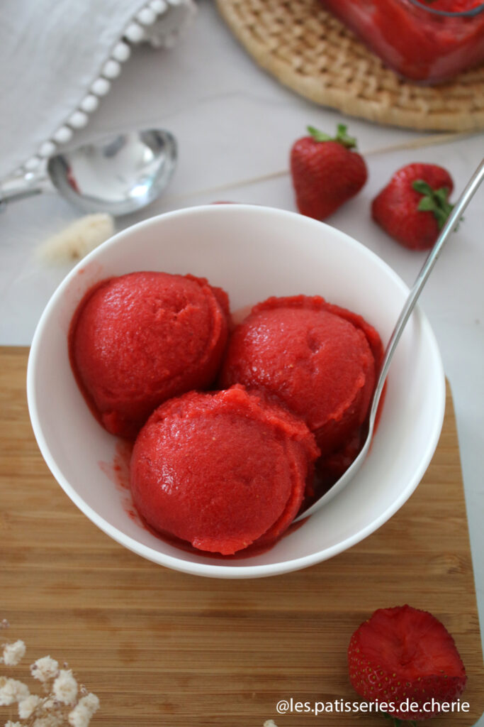 sorbet fraise thermomix