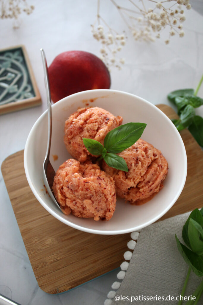 sorbet nectarines