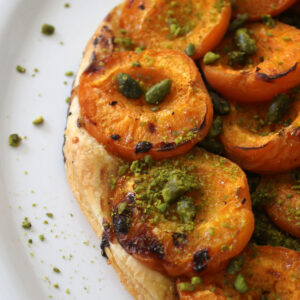 tarte fine abricots pistaches