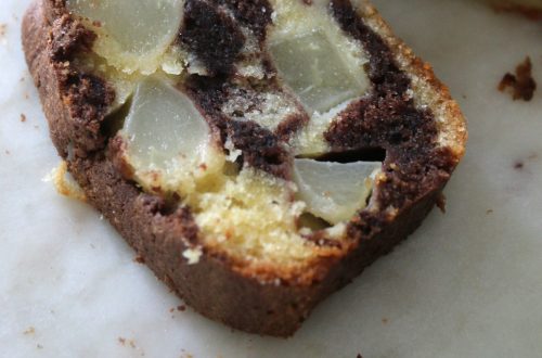 recette cake creme de marrons poires chocolat