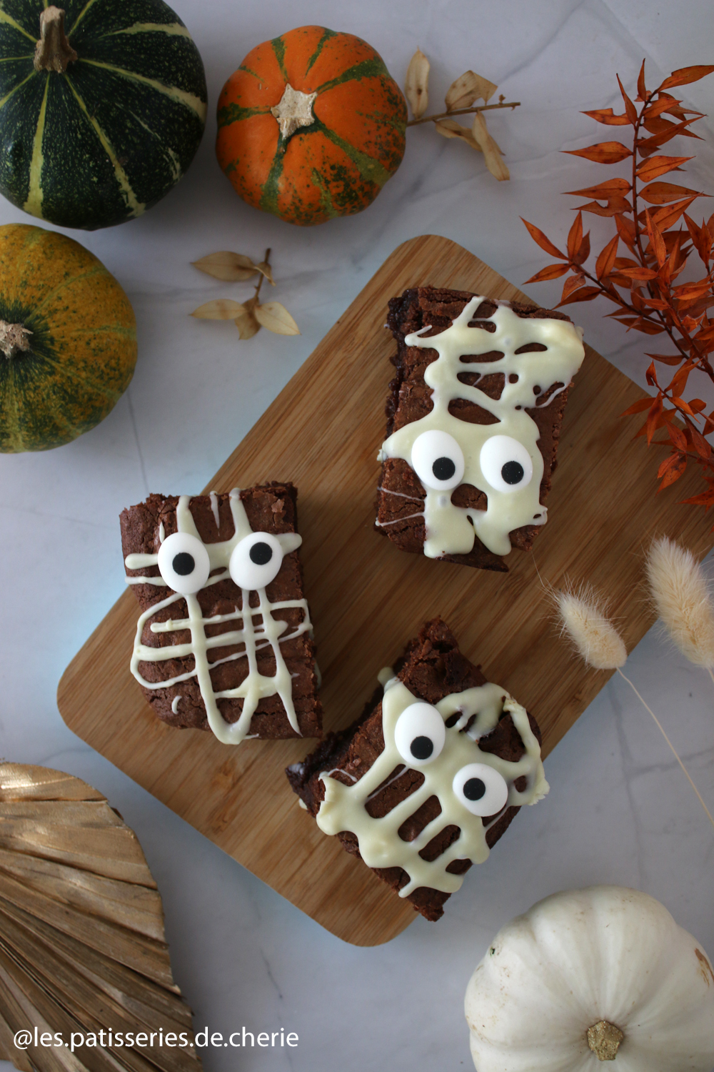 recette brownies halloween