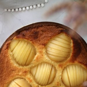 tarte amandine aux poires